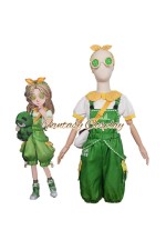 Identity V Little Girl Alice DeRoss Rolling Partner Panda Kids Children Cosplay Costume